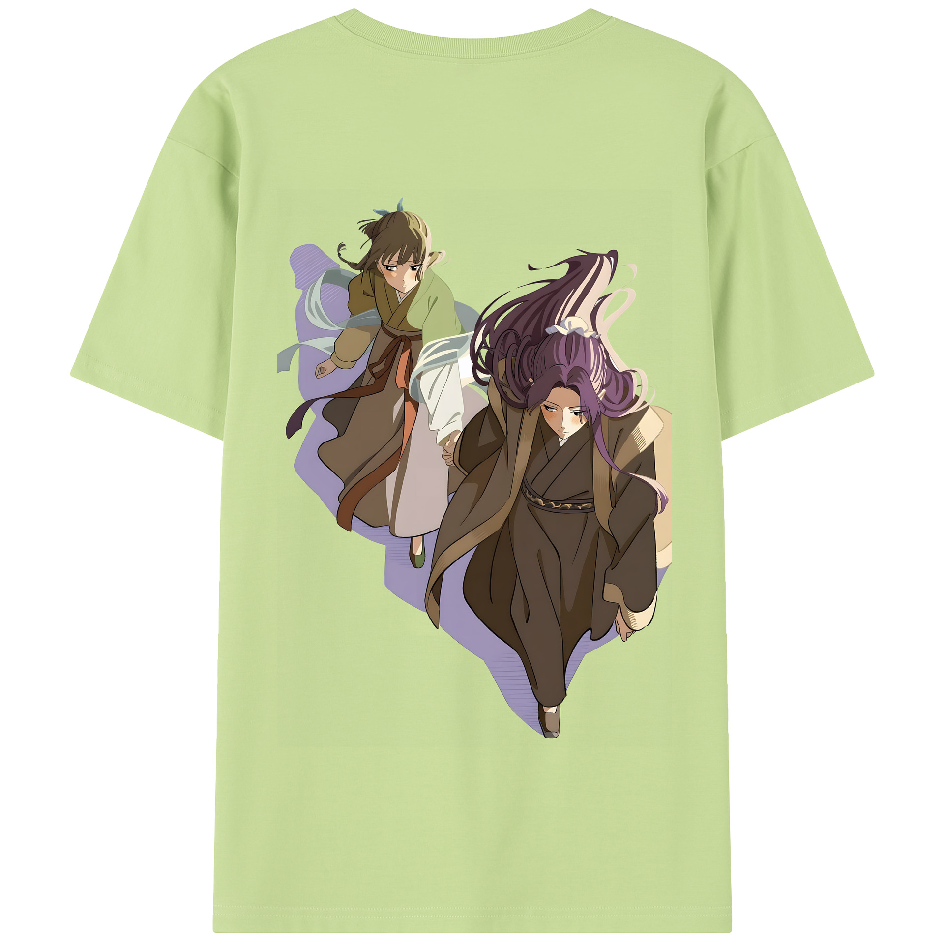（画像用） 薬屋のひとりごと The Apothecary Diaries 綿100％半袖Tシャツ（背面プリント）